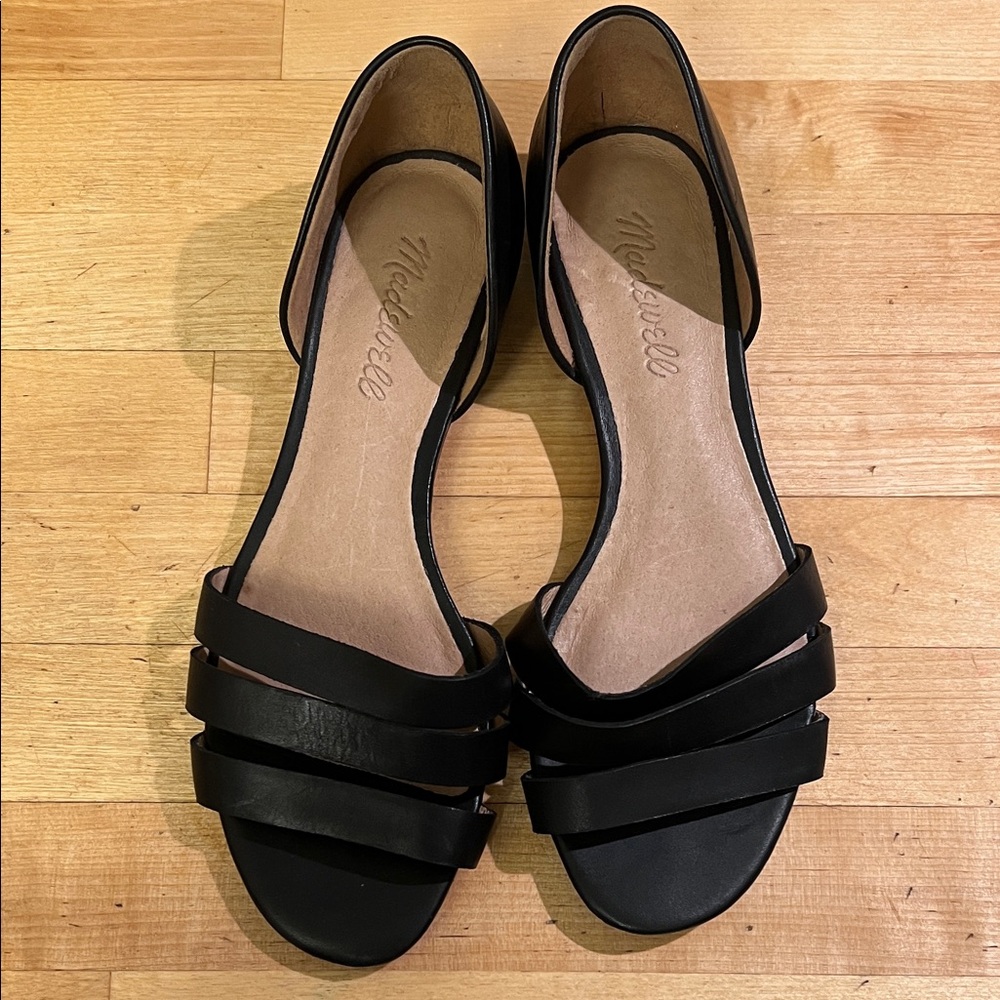 Madewell Leila Leather Sandals - Picture 2 of 8